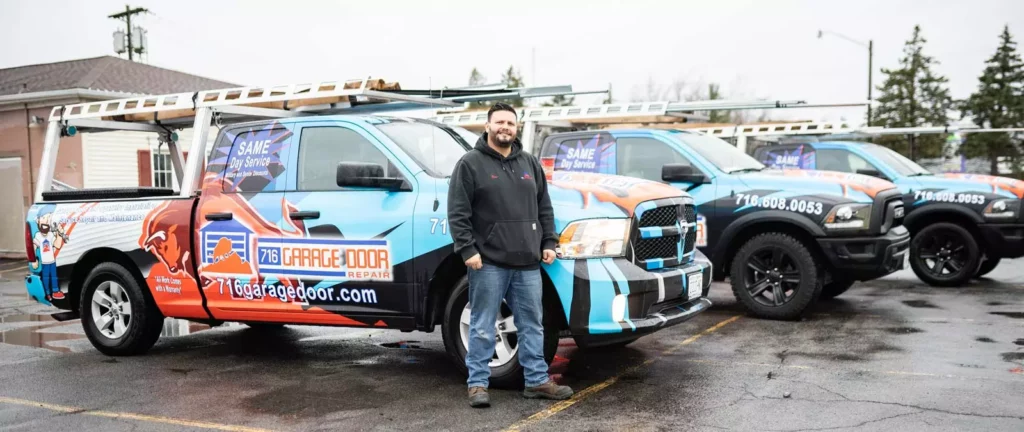 owner Bari by 716 branded service truck