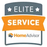 elite service award - home advisor - garage door service category