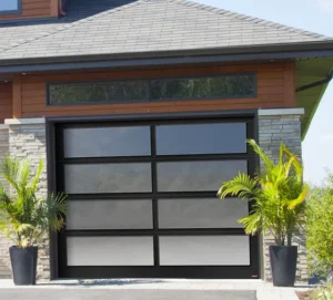 California garage door style - glass - summer