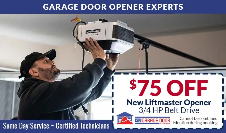 Garage Door Opener Service Coupon - Large
