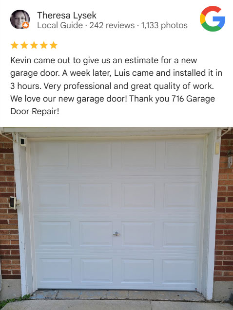 Google Review 3 2025 716 - happy customer of new door