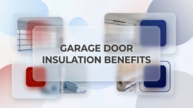 Garage Door Insulation Benefits