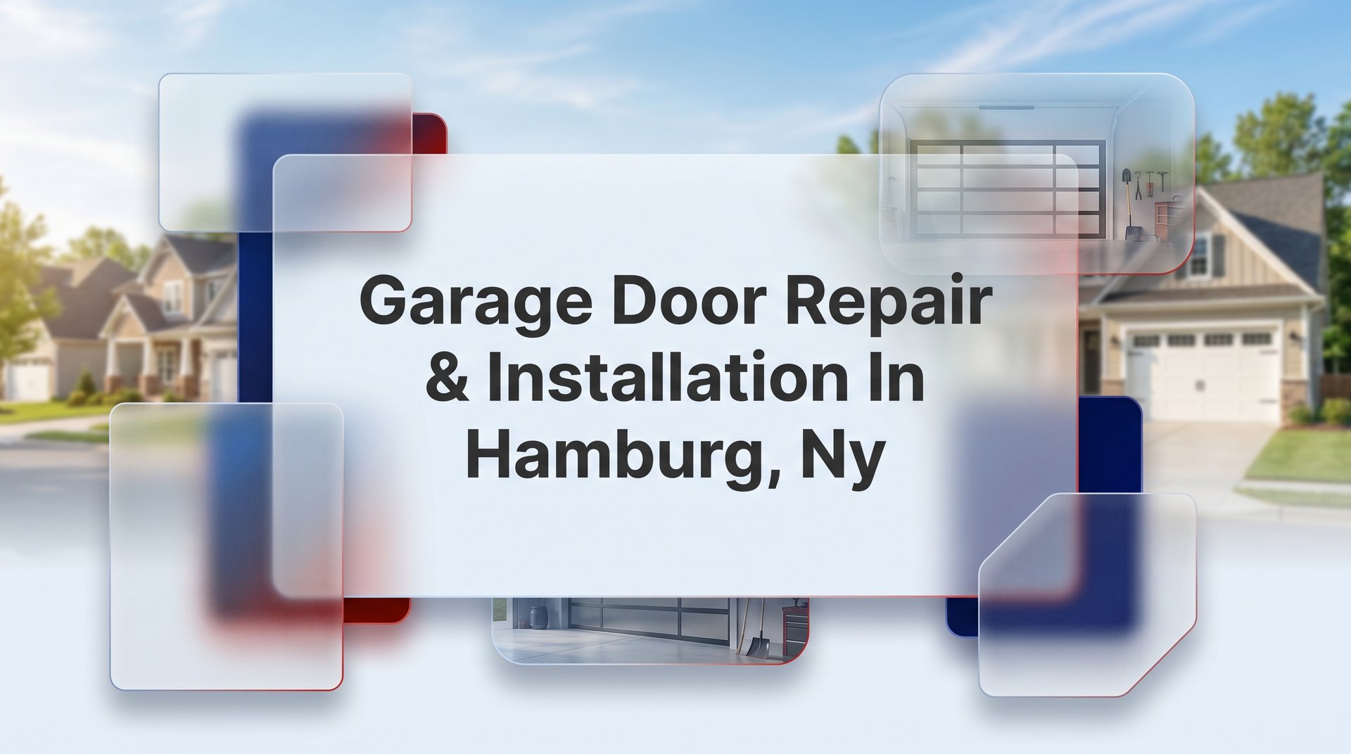 Garage Door Repair Installation In Hamburg Ny