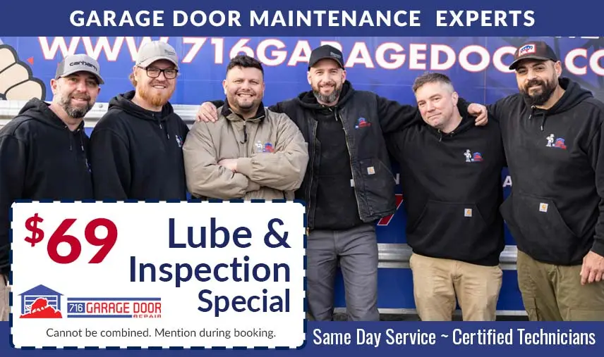 Garage Door Maintenance Service Coupon - Large