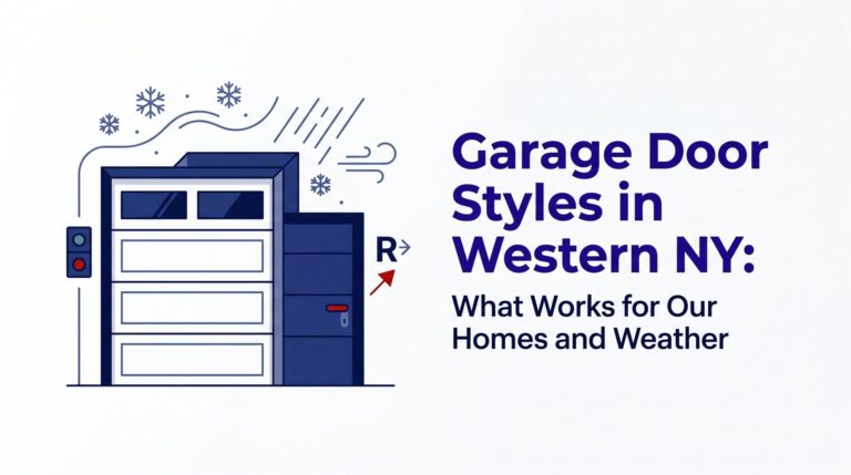 Garage Door Styles In Western NY: What Works For Our Homes And Weather