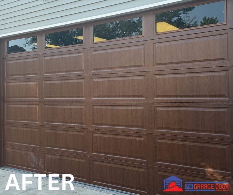 Garage door replacement