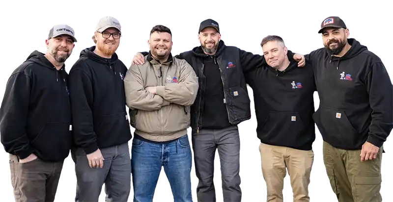 our team of friendly garage door service technicians